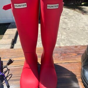 Hunter rain boots